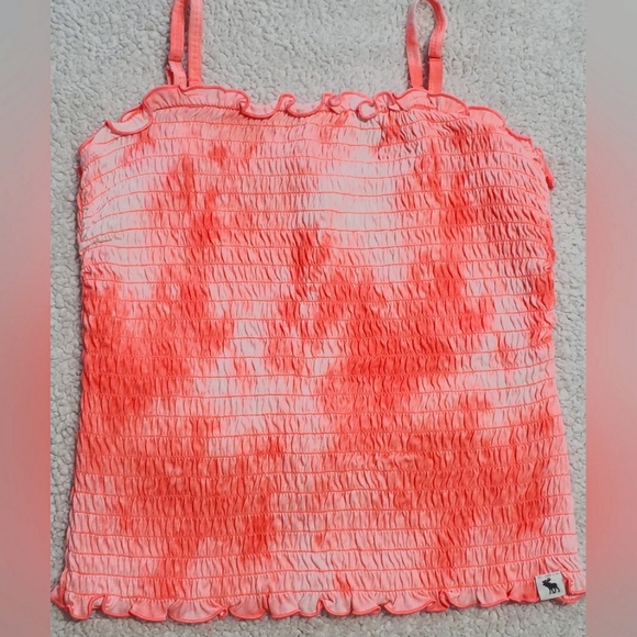 🔶️ABERCROMBIE Kids Smocked Tie Dye Tube Top🔶️ - Picture 1 of 5